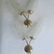 Pair of 1960s gold wall lights