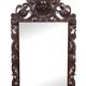 Impressive Monumental 18 Century Antique Cherub Oak mirror Holland