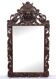 Impressive Monumental 18 Century Antique Cherub Oak mirror Holland