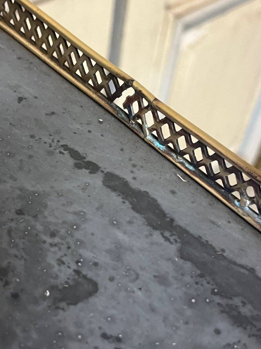 Small mahogany console table, Louis XVI period