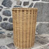 Rattan laundry basket, H67 - Ø44