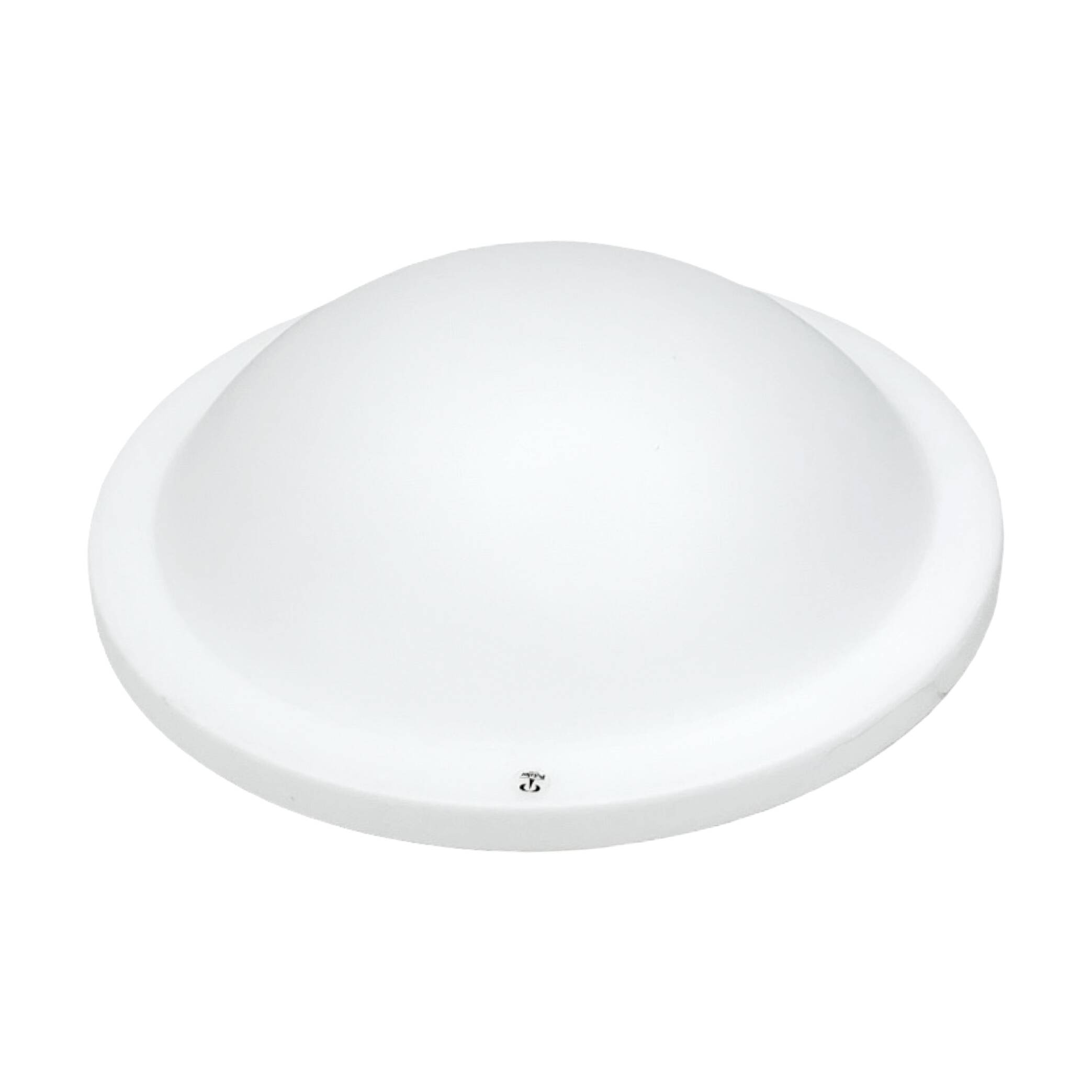 Peill & Putzler ceiling lamp – Germany, 1970s, opal glass, 40 cm, 3×E27