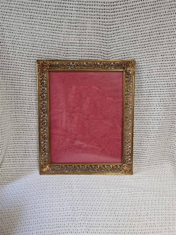Brass photo frame