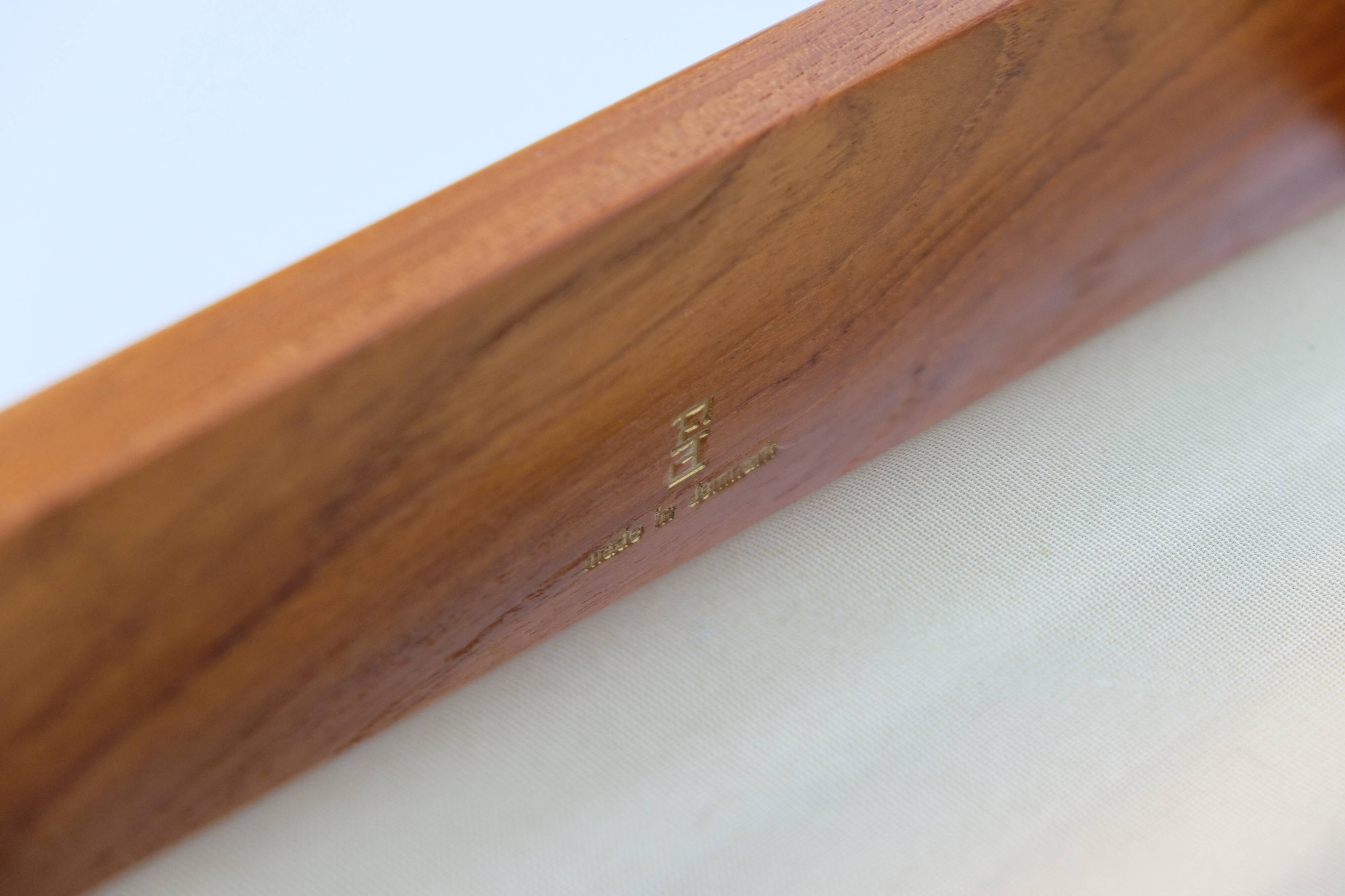 Arne Vodder Canapé 2 places en teck MidCentury 60er Vintage danois