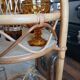 Vintage rattan bottle holder/server