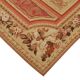 Handmade European Vintage Aubusson Kilim 235 cm x 336 cm