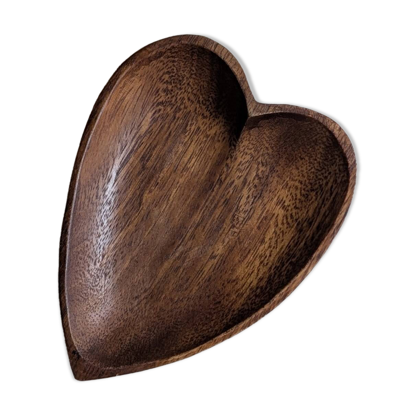 Heart-shaped pocket emptier