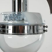 Space Age chandelier, Murano glass, 1970s, made in Italy