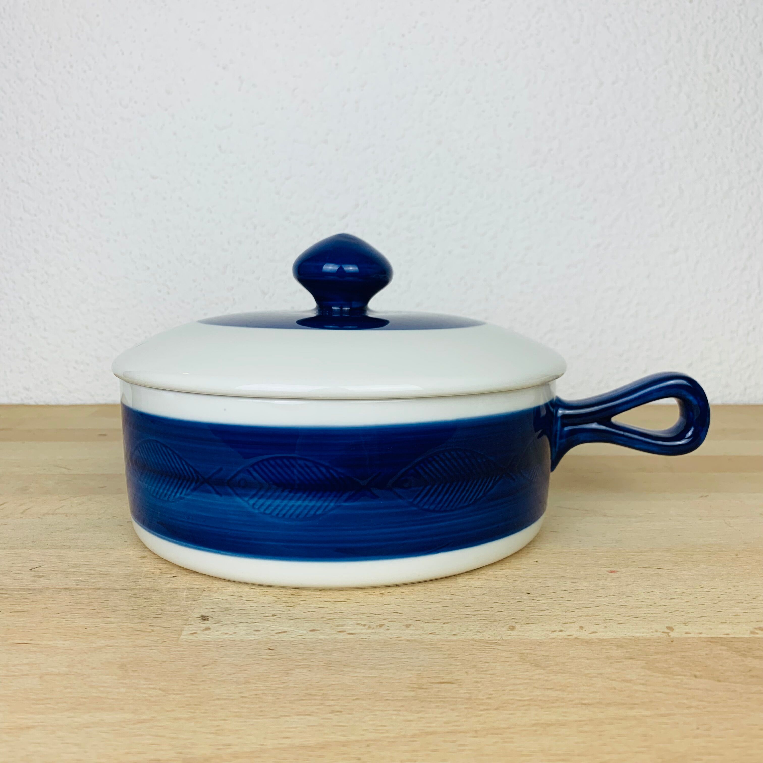 Koka ceramic pan serving dish by Rörstrand Sweden, Scandinavian