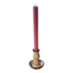 Vintage stoneware candle holder