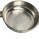 Tableware, silver-plated vegetable dish with shell handles, 20th century.