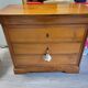 Louis Philippe cherry chest of drawers with lock