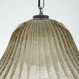 Suspension vintage briloner leuchten verre de murano et métal années 1970