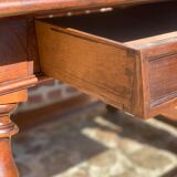 Table of changer in walnut work Swiss 19th century