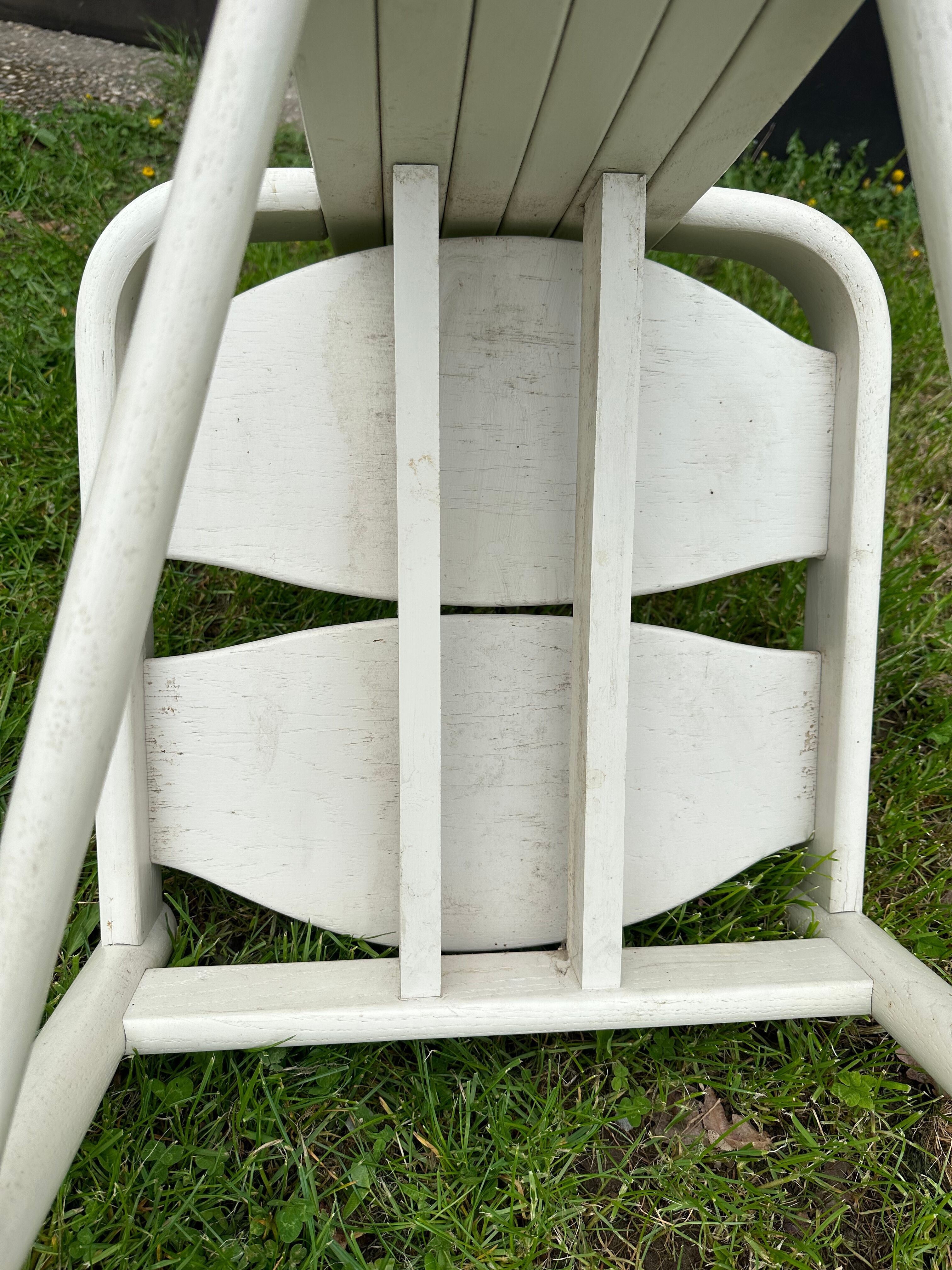 Modernist solid wood chair