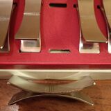 Six Letang and Rémy stainless steel knife holders