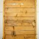 Miroir de style Louis XV doré feuille d'or, XIXe siècle - 142x90