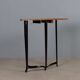Console vintage en hêtre peint avec tiroir, Italie, années 1950