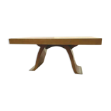 Art Deco dining table in walnut veneer XX century