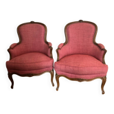 Pair of Bergères, Louis XV style