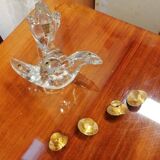 Schneider crystal candlestick - 4 light arms.