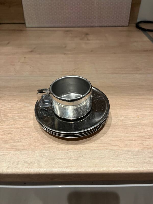 Ensemble de 4 tasses et sous-tasses STO Casalinghi Italy