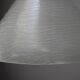 Vintage textured white glass pendant lamp from the 1970s.