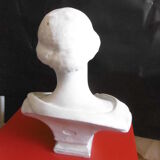 Plaster bust "Muse of the Louvre"