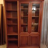 Art Deco display cabinet and bookcase.