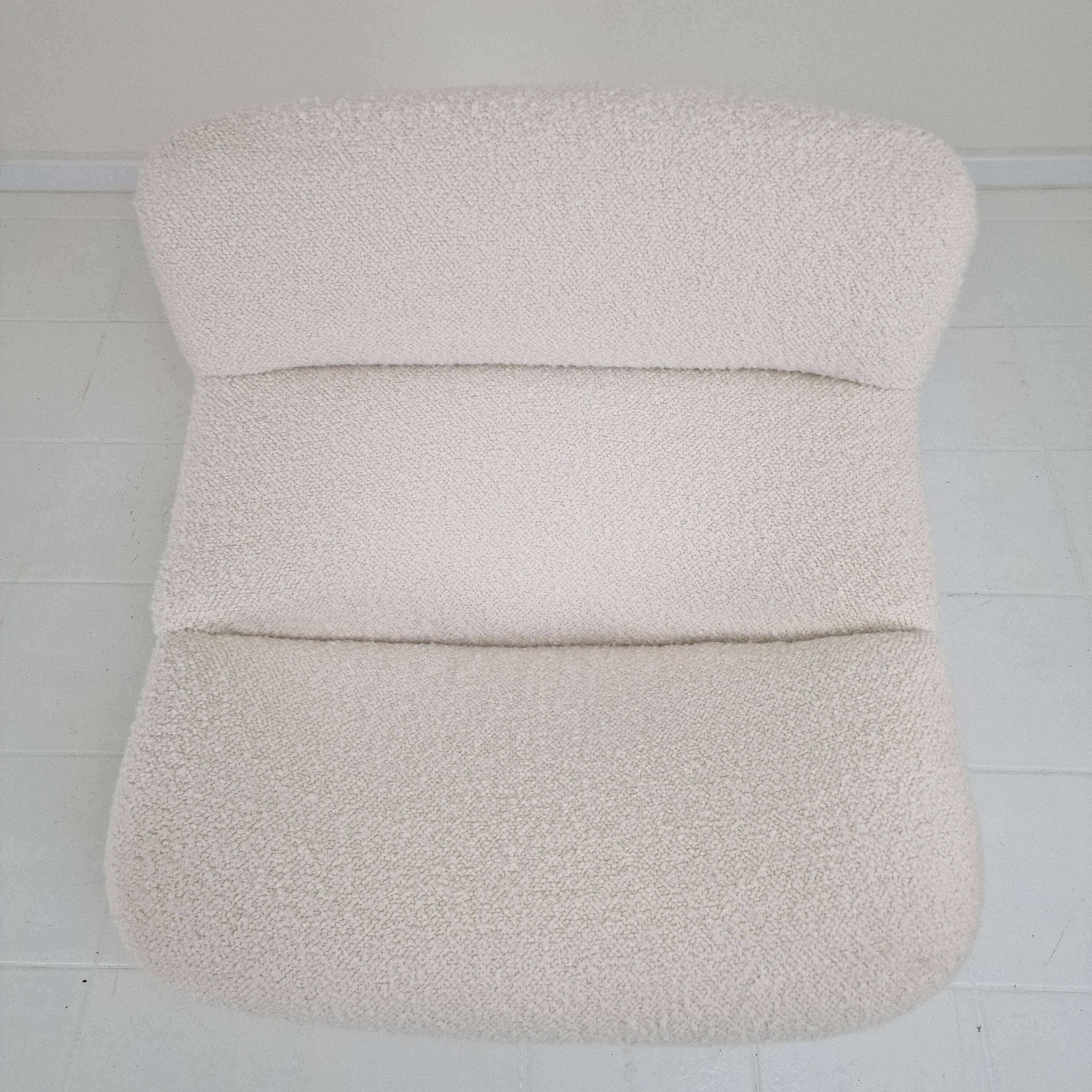 F518 Lounge Chair with Ottoman by Geoffrey Harcourt for Artifort, 1970s