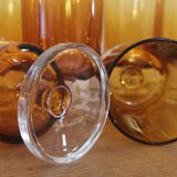 Lot 10 wine glasses Luminarc Cavalier amber