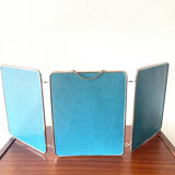 Miroir de barbier triptyque