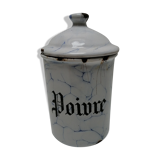 Pepper enamelled pot