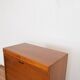 Mid-century danish teak tambour cabinet, 1960