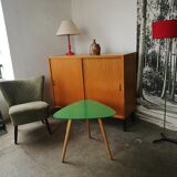 Vintage sideboard sliding doors 1970