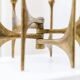 Doré Bronze Six-Arm Candleholder by Michael Harjes, Made in Germany, 1960s Mid-Century Modern