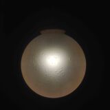 Suspension globe verre soufflé doré