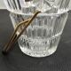Vintage cut glass ice bucket – Berglas Austria – 1970s