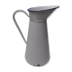 White enamelled broc, blue edé