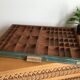 Old printing cabinet drawer locker