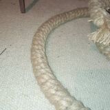 Rope floor lamp