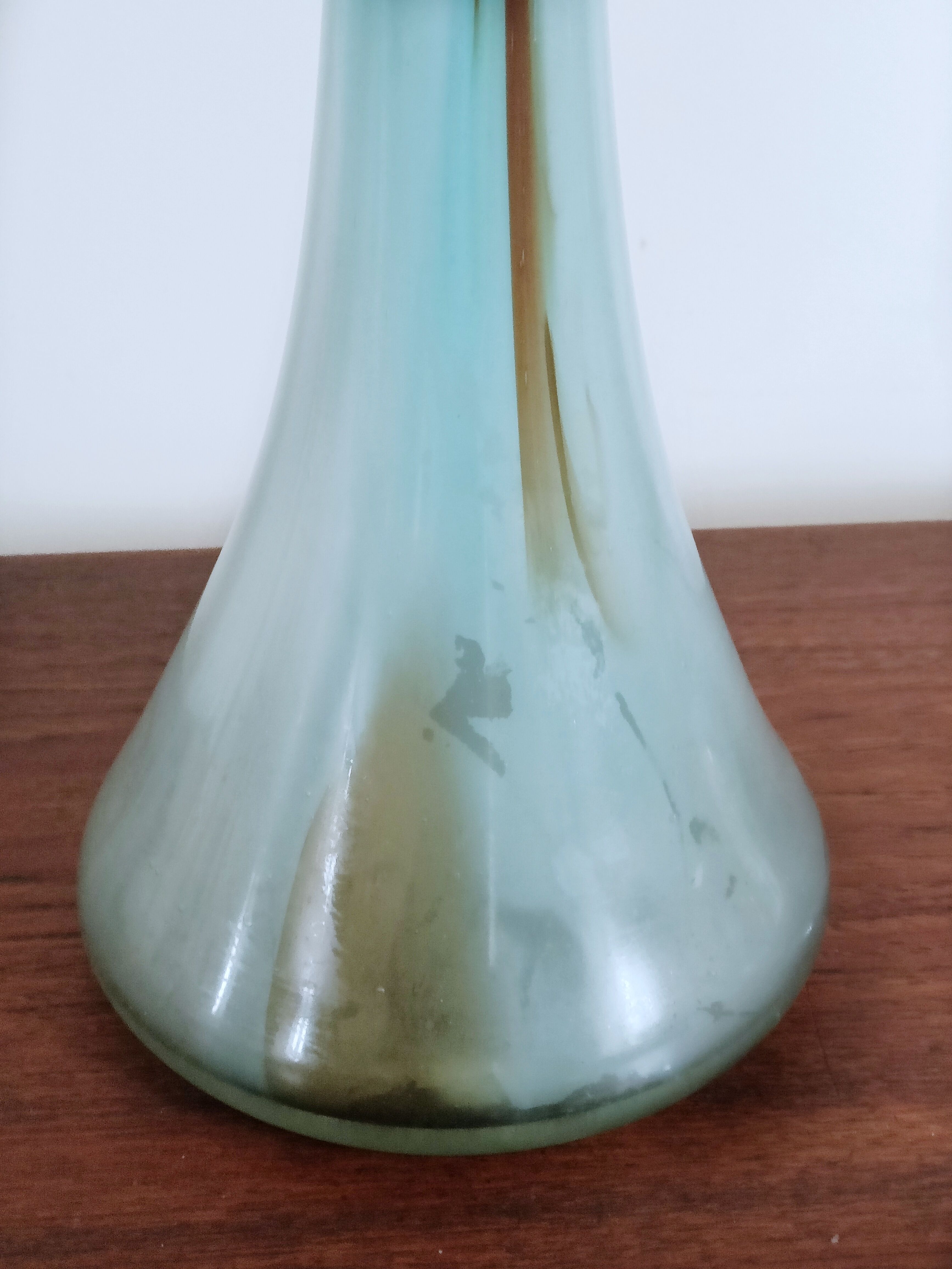 Soliflore en pâte de verre