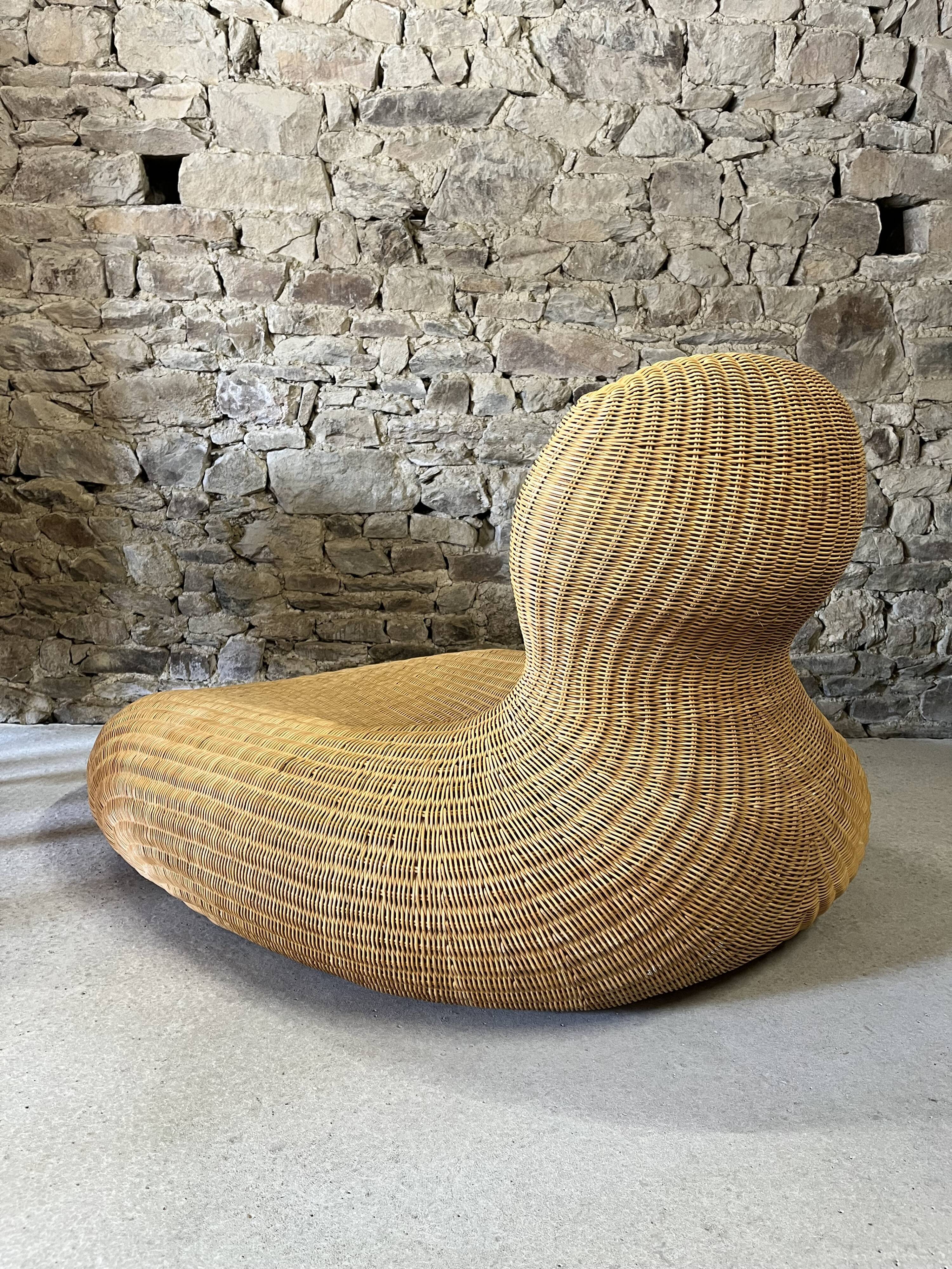 Wicker and rattan heater model Strovik by Carl Öjerstam for IKEA