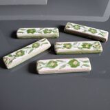 Set of 5 ceramic knife holders