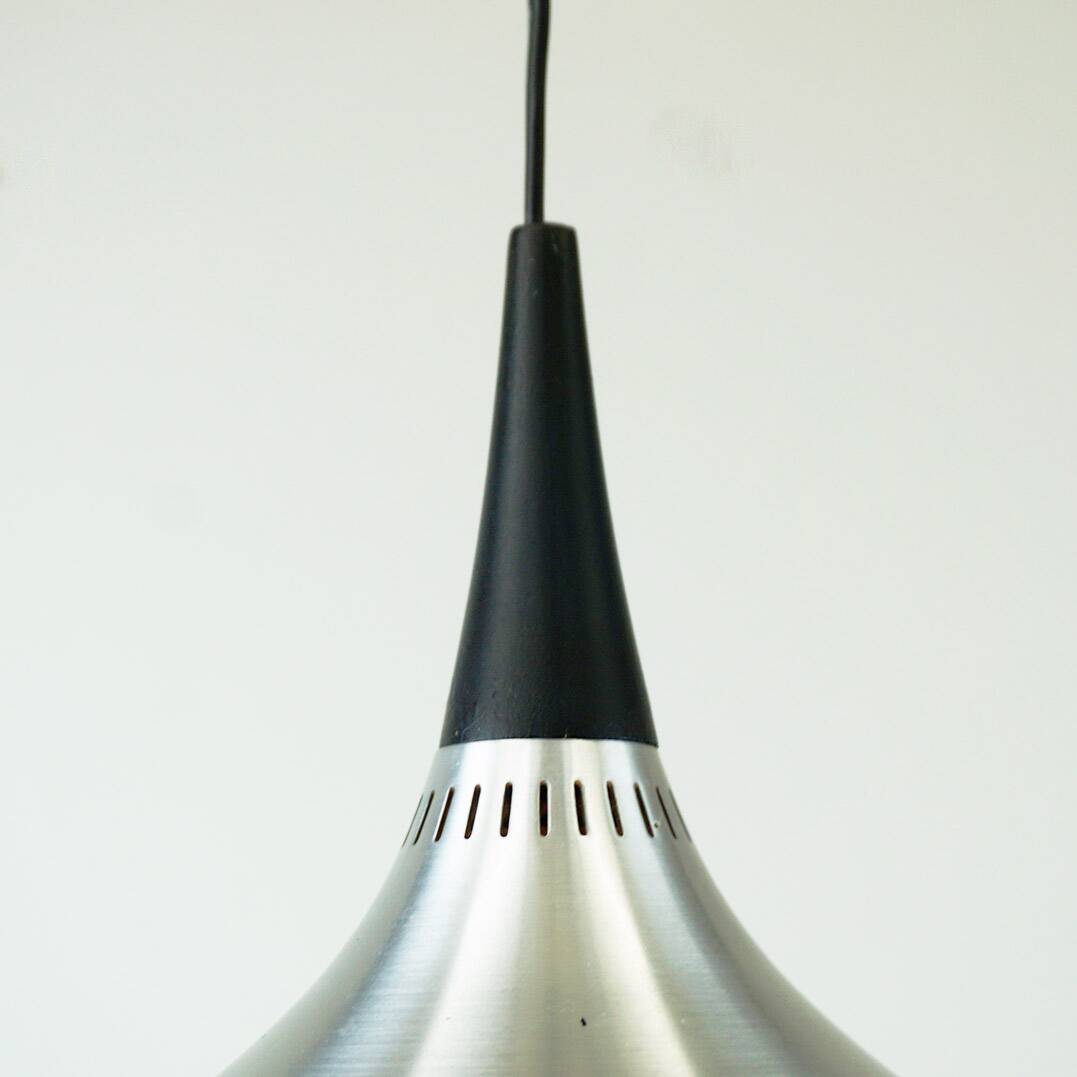 Silver Orient Pendant Light by Jo Hammerborg for Fog and Morup, Denmark