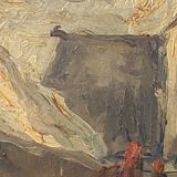 Old painting French school 19th century