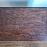 Oak trunk side table