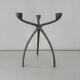 Bougeoir, chandelier tripode "Spider" space age starck eames 80s design