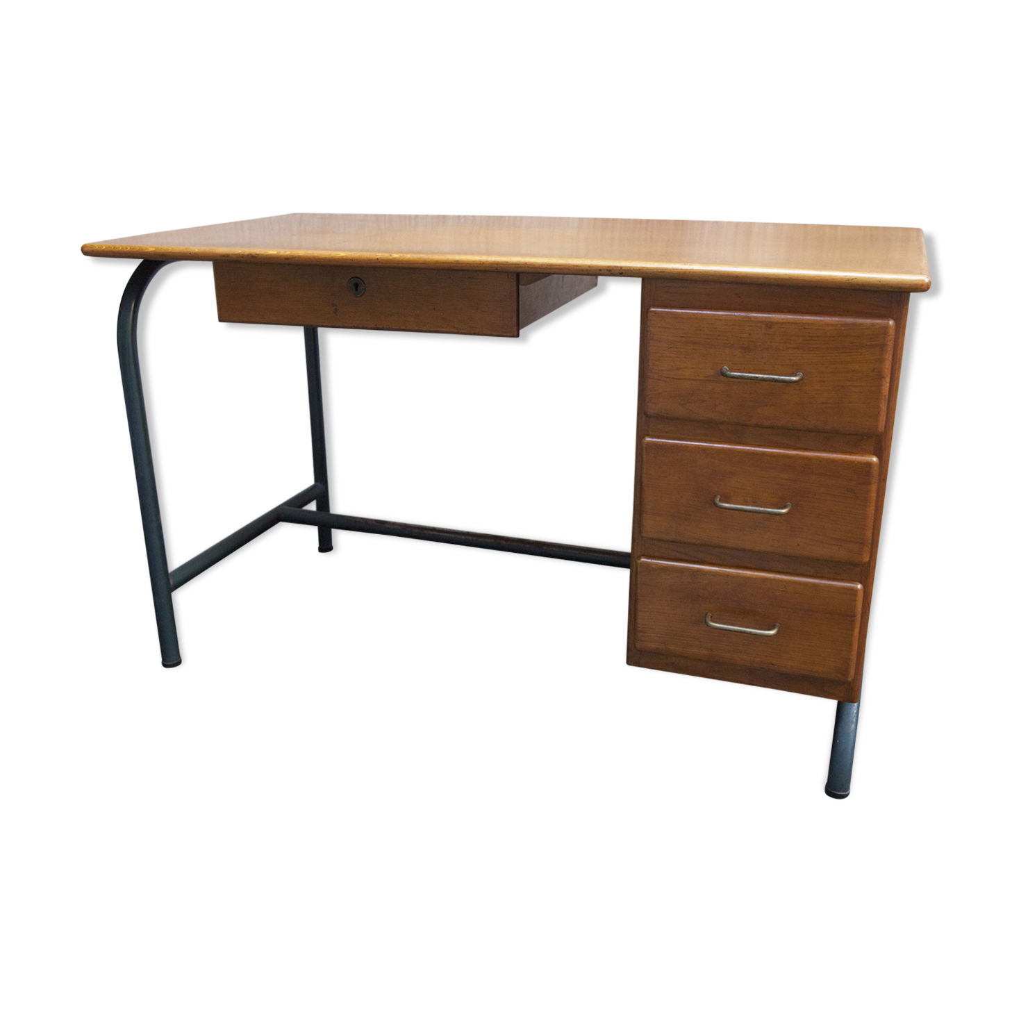 Industrial office schoolmaster 4 drawers