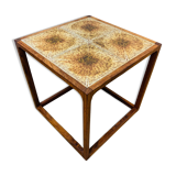 1960s aksel kjersgaard rosewood tiled coffee table